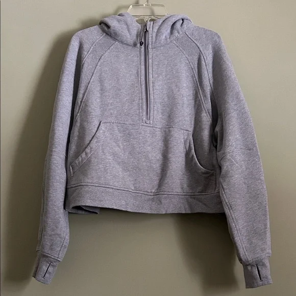 lululemon athletica Heather Gray Women's Hoodie - Picture 7 of 10